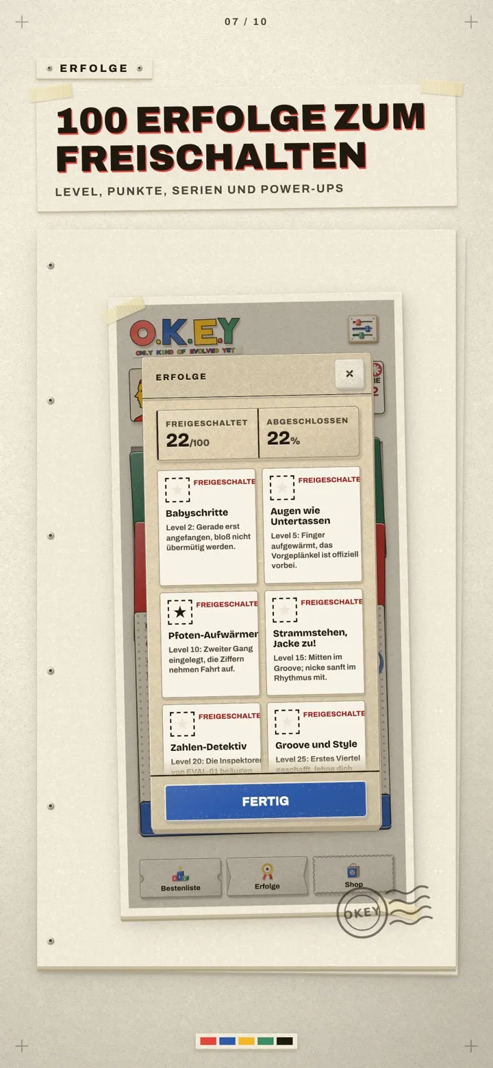 O.K.E.Y: OnlyKindOfEvolvedYet 7/10