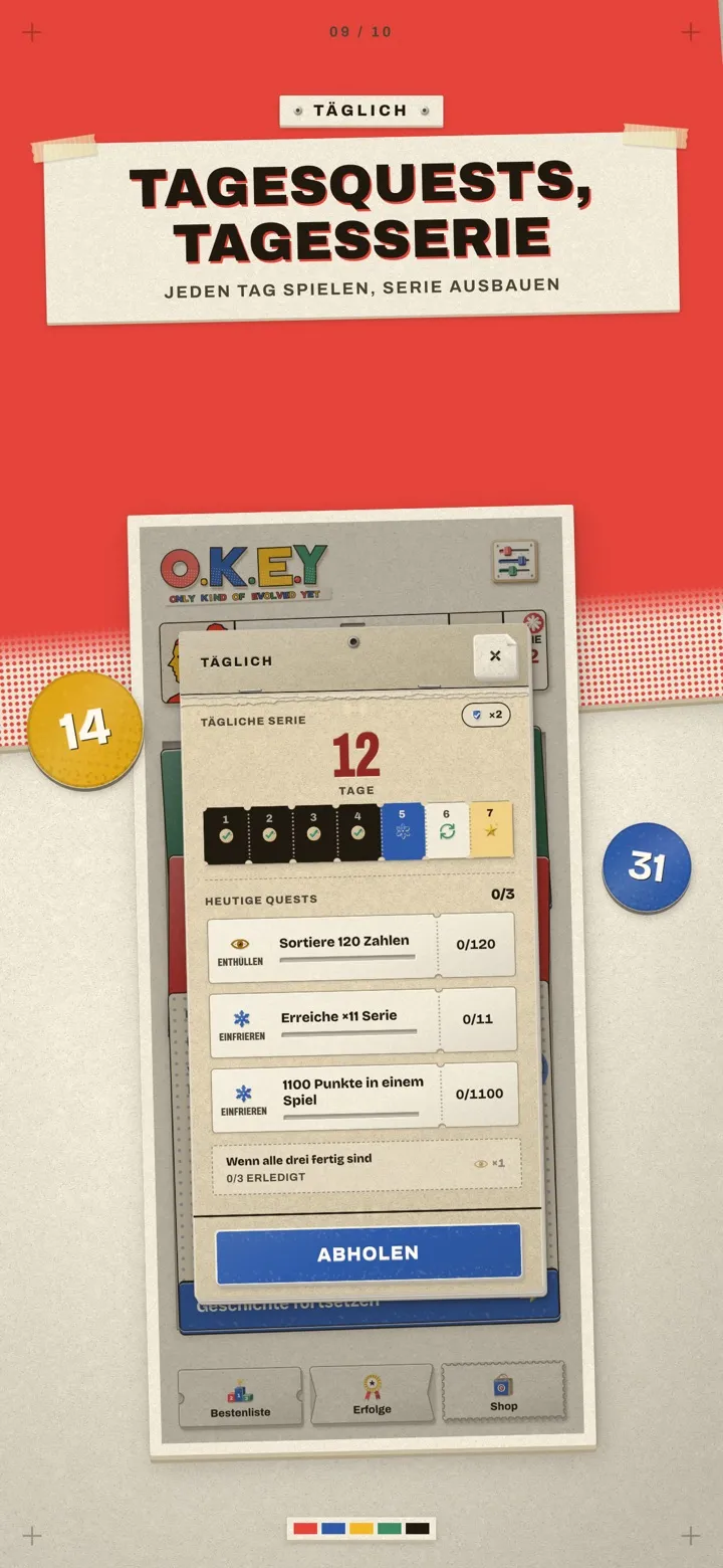 O.K.E.Y: OnlyKindOfEvolvedYet 9/10